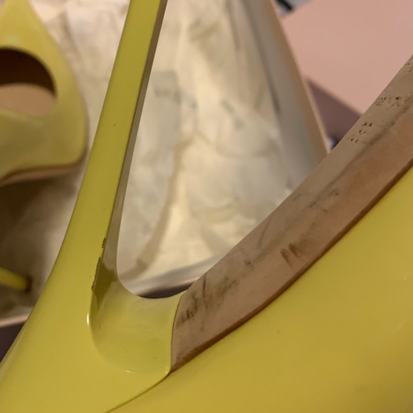 SOLD!Jimmy Choo Patent Leather Anouk Heels Size 38 - Picture 6 of 6
